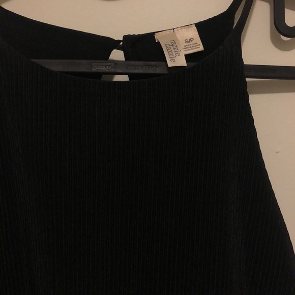 Short formal black dress - Picture 2 of 2